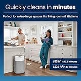 BLUEAIR Air Purifiers for Large Rooms, Cleans 3,048 Sqft In One Hour, HEPASilent Smart Air Cleaner For Home, Pets, Allergies, Virus, Dust, Mold, Smoke - Blue Pure 211i Max