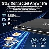 Android 14 Tablet, 2025 Latest Tablet 10 inch 128GB Storage 1TB Expandable 14GB RAM, 4G Sim Slot Tablets with keyboard Support 5G WiFi Bluetooth 5.0 GPS, 7000 mAh, Octa-Core Processor, FHD IPS Display