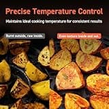 COSORI Air Fryer 9-in-1, Compact & Large 6-Qt, Fast Turbo Modes, 90–450°F Precise Heat for Even Results, Up to 95% Less Oil*, Roast, Bake, Dry, Reheat, Frozen, Broil, Proof, 120V, TurboBlaze, Grey