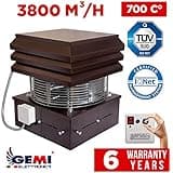 Chimney Fan Fireplace Exhaust Fan Flue Fan Chimney Draft Inducer Chimney Exhaust Fan For Fireplace Professional Model 110 V Barbecue BBQ Gemi Elettronica
