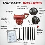 Heater Sports Slider Lite 360 Baseball Pitching Machine with Automatic Ball Feeder - Accurate 360-Degree Delivery, Durable and Portable Training Tool for All Ages