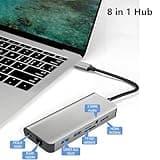 HP Touchscreen Laptop Computer for College Student Home Study & Business, 32GB DDR4 RAM, 1TB PCIe SSD, Intel 8-Core Processor, 15.6", WiFi 6, BT 5.4, HDMI, Moonlight Blue, Windows 11 Pro, Type-C HUB