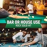 Players Set of One Piece House Pool Cue Sticks - Professional Quality for Commercial Or Residential Use (4 Cues)