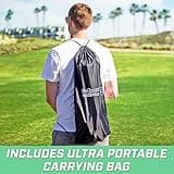 GoSports Indoor/Outdoor Ladder Toss Game Set with 6 Rubber Bolos, Carrying Case and Score Trackers