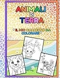 Animali di Terra: Il mio quaderno da colorare (Sport e Tempo Libero) (Italian Edition)