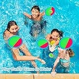 Ayeboovi Toss and Catch Ball Game Outdoor Toys for Kids Yard Games Beach Toys Outside Games for 3 4 5 6 7 8 9 10 Year Old Boys Girls (Upgraded)