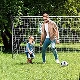 ZENY 12'x6' Portable Soccer Goal for Backyard Kids Adults Soccer Net and Frame for Home Backyard Practice Training Goals Soccer Field Equipment