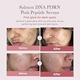 medicube Salmon DNA PDRN Pink Peptide Serum, Pink glow serum, Peptide, Niacinamide, Hydrating & Moisturizing & Firming, Uneven Skin Tone, Korean Skincare | 1.01 fl.oz. (1.01 fl.oz., Salmon DNA PDRN)