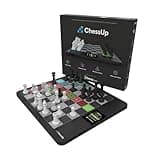 ChessUp 2 - Electronic Chess Board by Bryght Labs - Built-in WiFi, Chess Engine - Includes Chess Set TouchSense Pieces - Light Up Smart Chess Board - with AI, Lessons, Wireless Play & Companion App