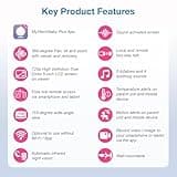 VTech Upgraded Smart WiFi Baby Monitor, 1080p FHD Camera and 5" HD IPS Display, Free App with Motion Video, Sound/Motion Detection and Notifications, Fully Remote Pan-Tilt-Zoom: VM901