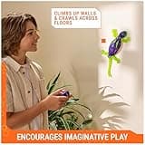 HEX BOTS Glow-in-The-Dark Gecko with Official Wall Climber Technology, Rechargeable Remote Control Robot Kids Toys, Prank Toys for Boys & Girls Ages 4 & Up